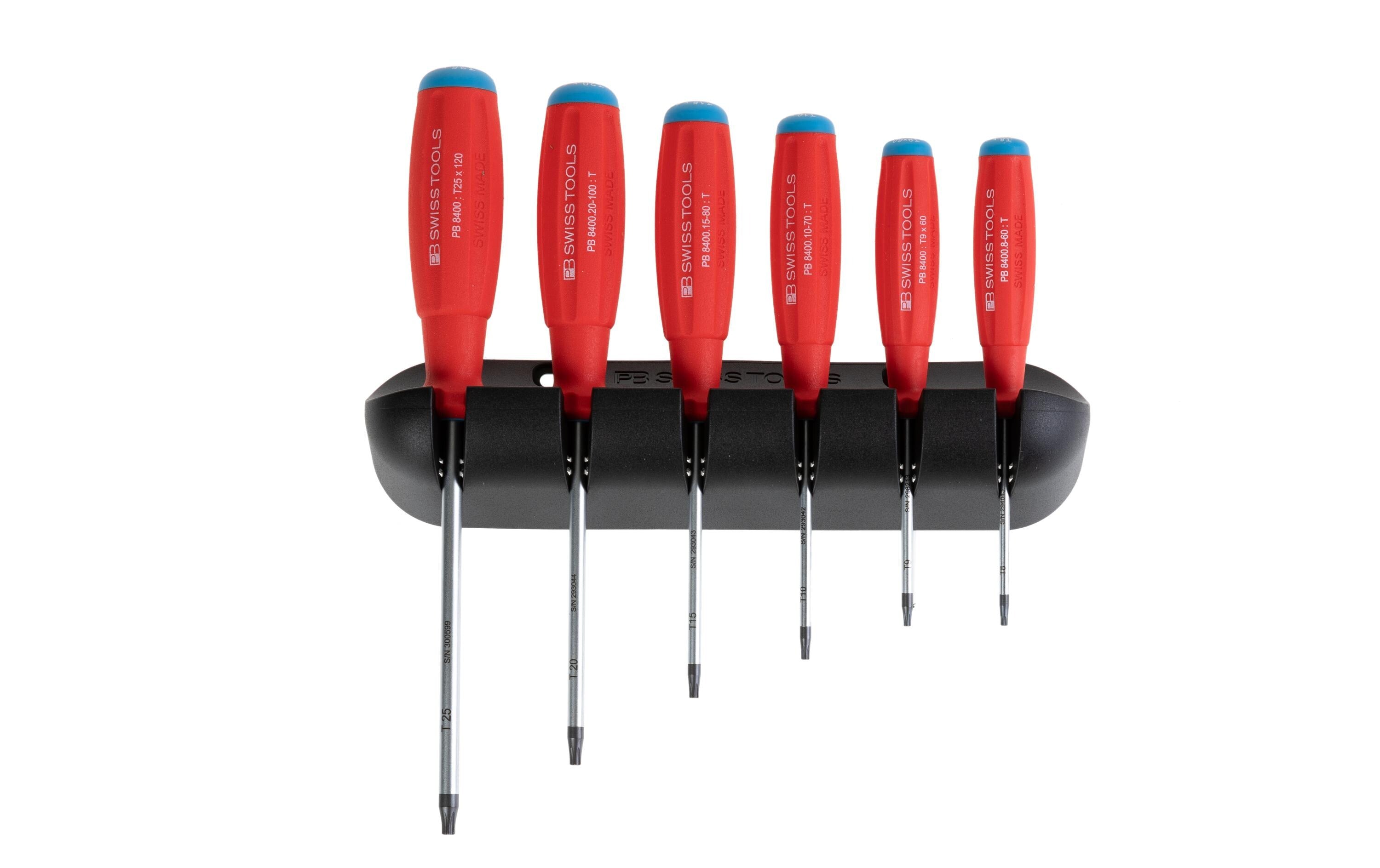 PB Schraubenziehersatz Swissgrip PB 8440 6-teilig mit Wandhalter