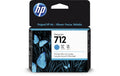 HP Tinte Nr. 712 - Cyan (3ED67A) DesignJet T200, T600, 29ml