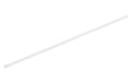 Diaqua Duschvorhangstange Basic weiss, 125-230 CM Ø 21MM