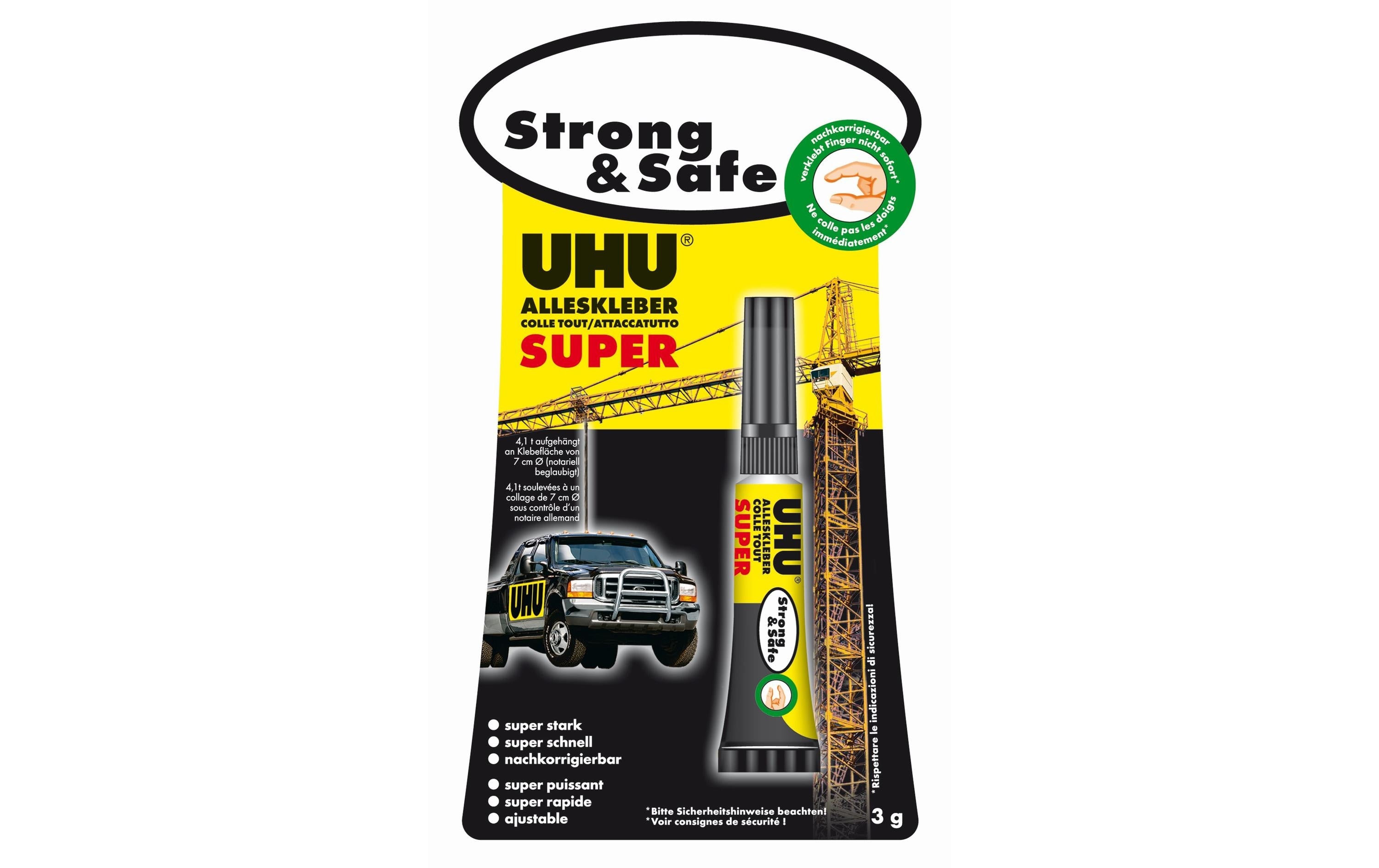 UHU Alleskleber Super Strong&Safe 3g