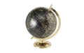 Boltze Dekoaufsteller Globe H 27,5 cm, Papier, Eisen