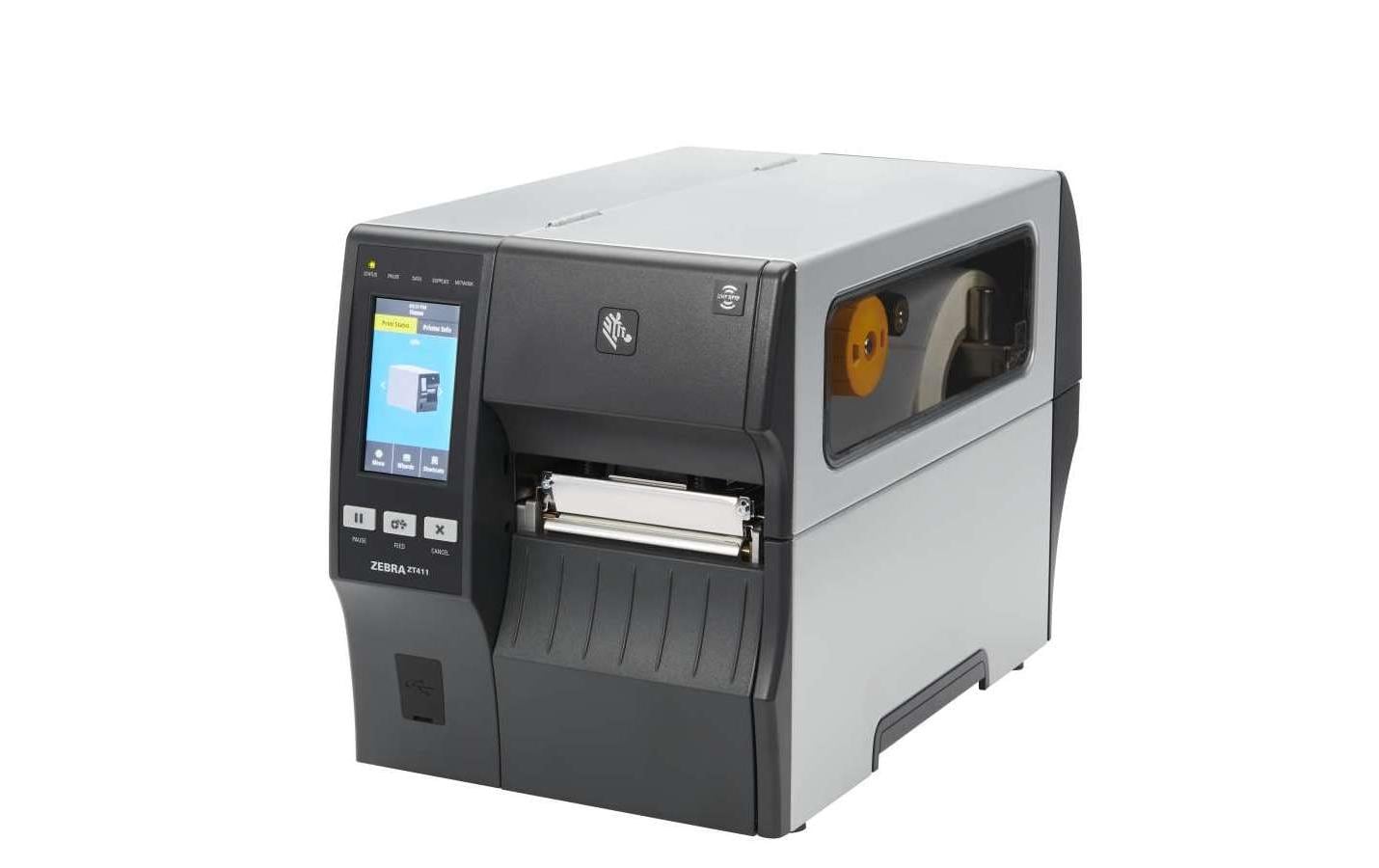 Zebra Thermotransferdrucker, ZT411 203dpi USB, Dual USB Host, LAN, Bluetooth
