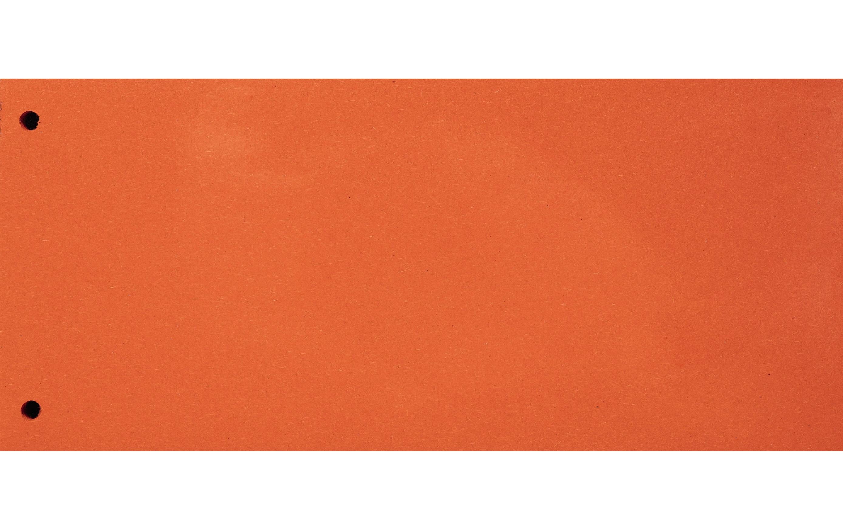 Biella Trennstreifen orange, 100 Stück 10.5 x 23.5 cm