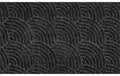 Wash+Dry Outdoor Waves  Fussmatte 45x75 cm, Flor Polypropylen, Anti-Rutsch