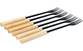 Kadastar Käsefonduegabel-Set Protect Wood B 6 Stück, Holz, Nylon, 26cm