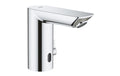 GROHE BauCosmo E WT 220V S Wandarmatur mit Mischer, Edelstahl