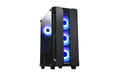 Chieftec Midi Tower Hunter, schwarz o.NT 2x3.5", 2x2.5" 2xUSB3