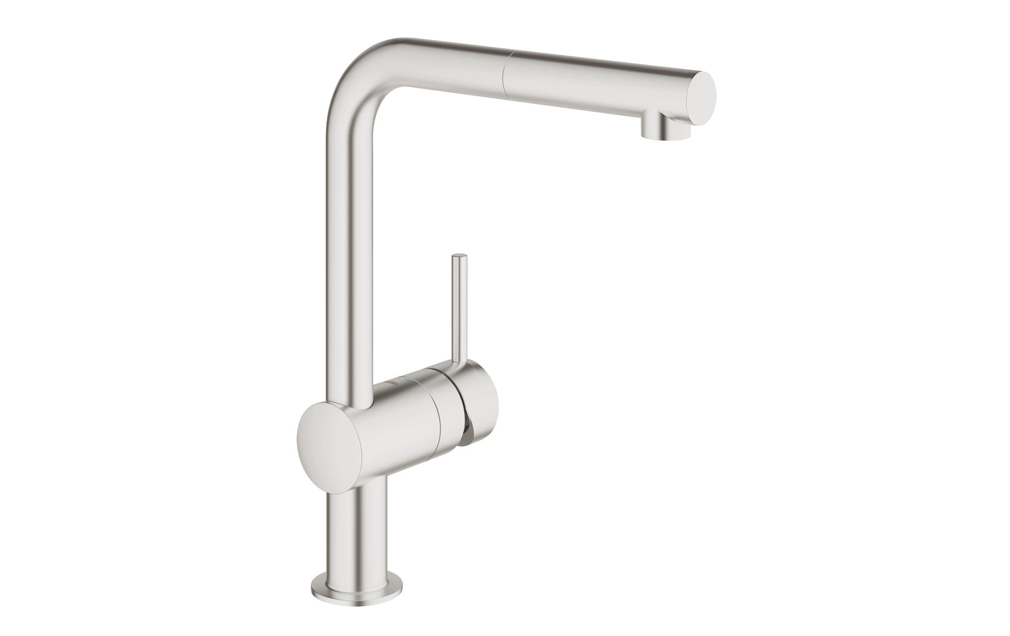 GROHE Minta OHM sink L-spout extr.mou. chrom