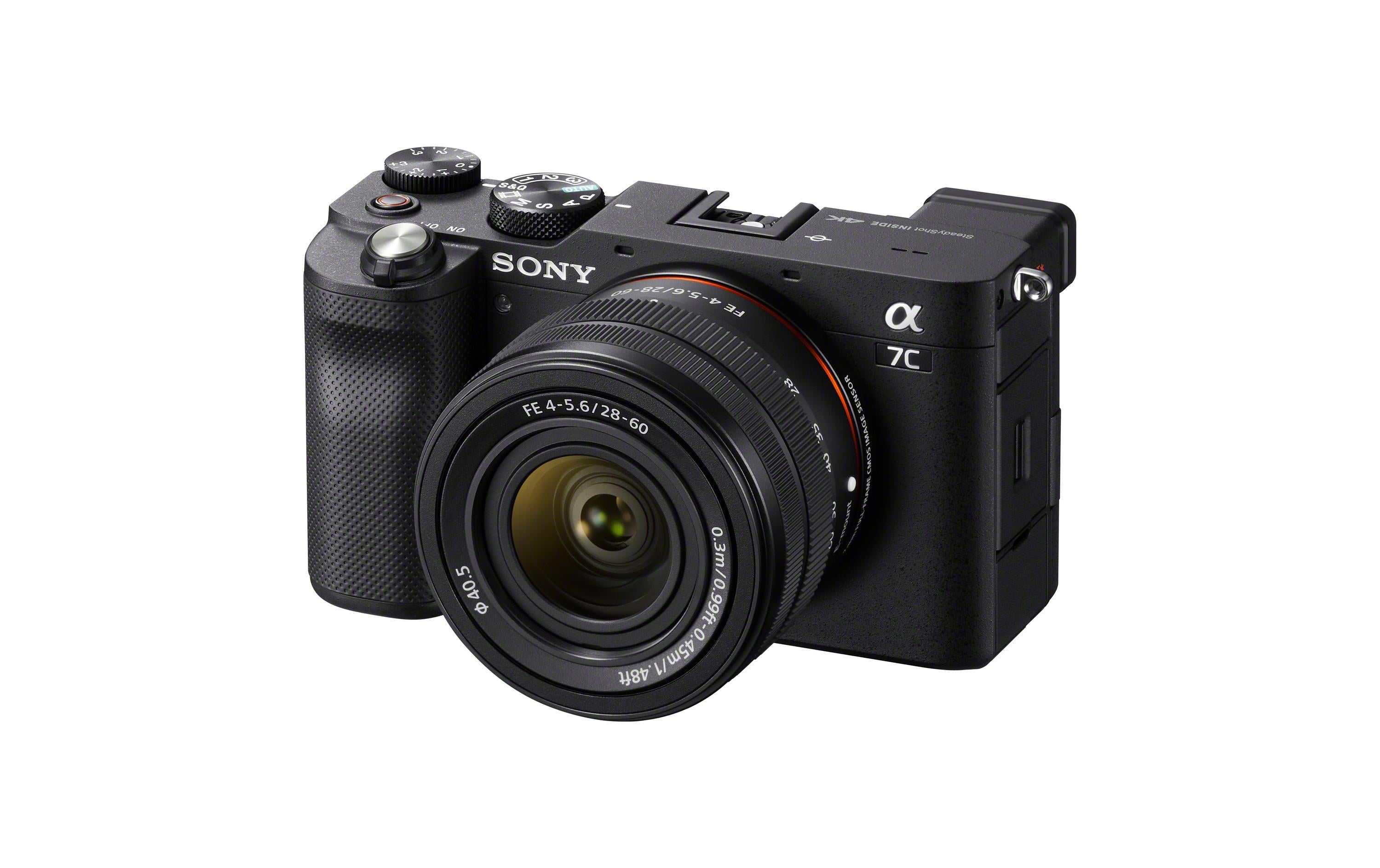 Sony Alpha 7C Kit schwarz, 24.2 MP FF inkl. Objektiv 28-60mm