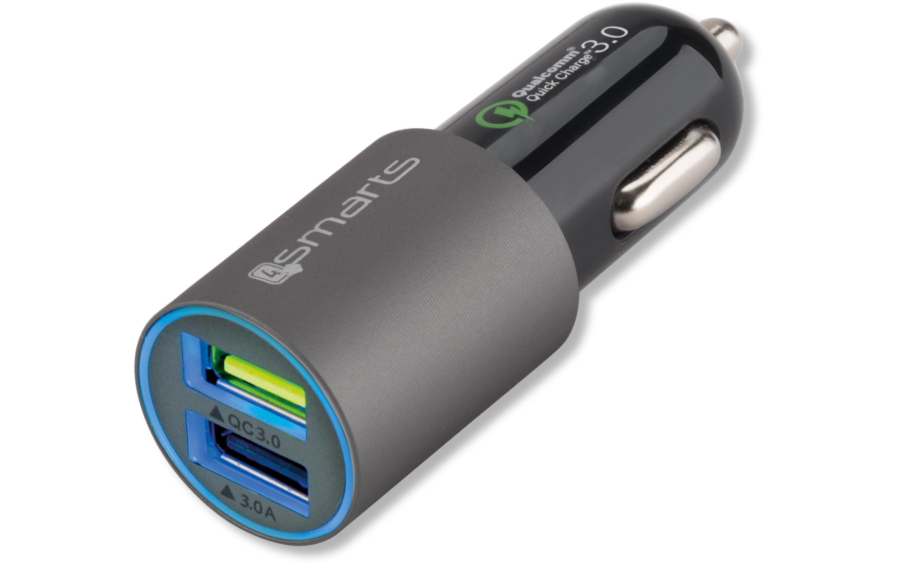 4smarts Qualcomm Quick Charge 3.0 matt grey