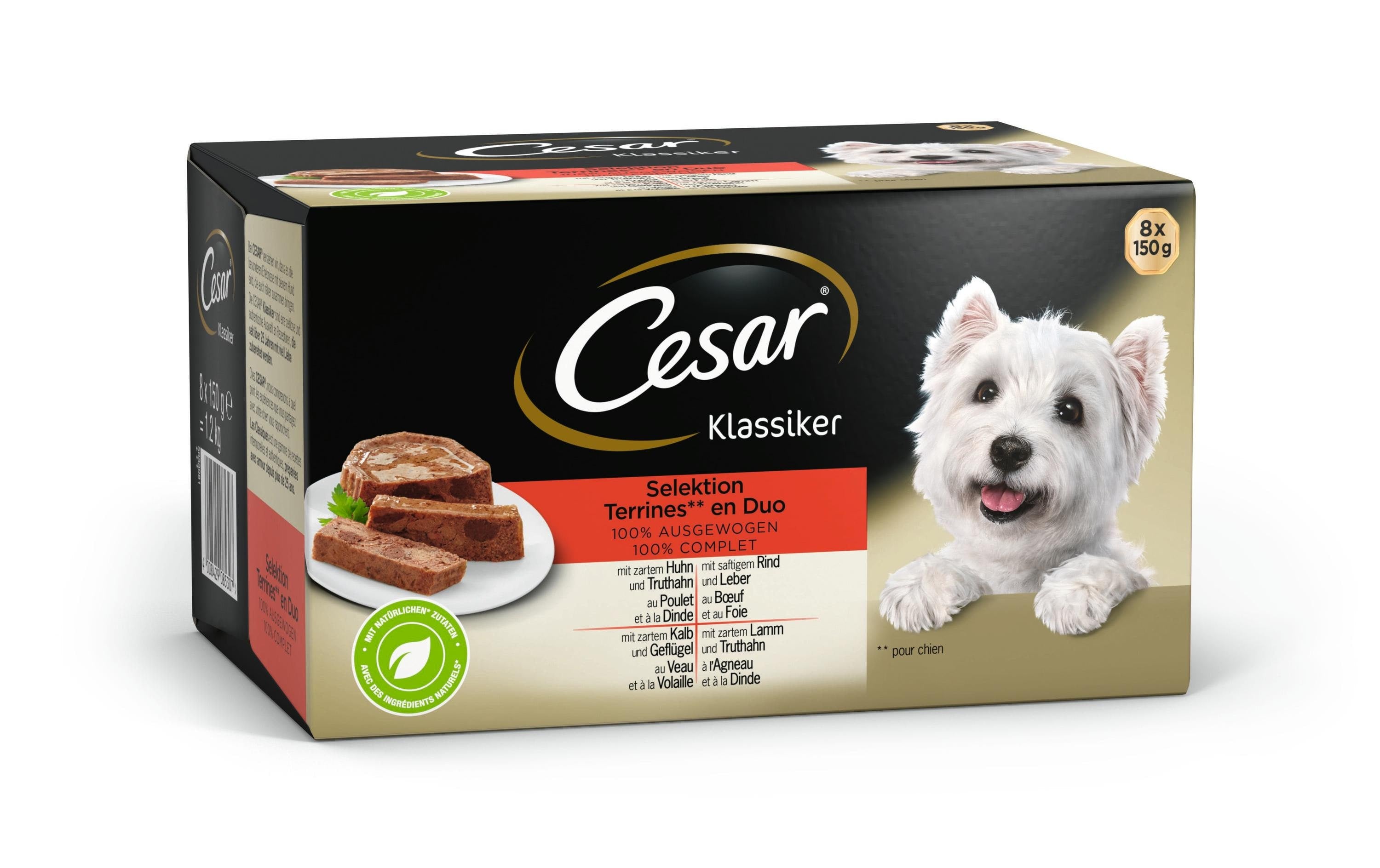 Cesar Klassiker in Terrine 8x 150g