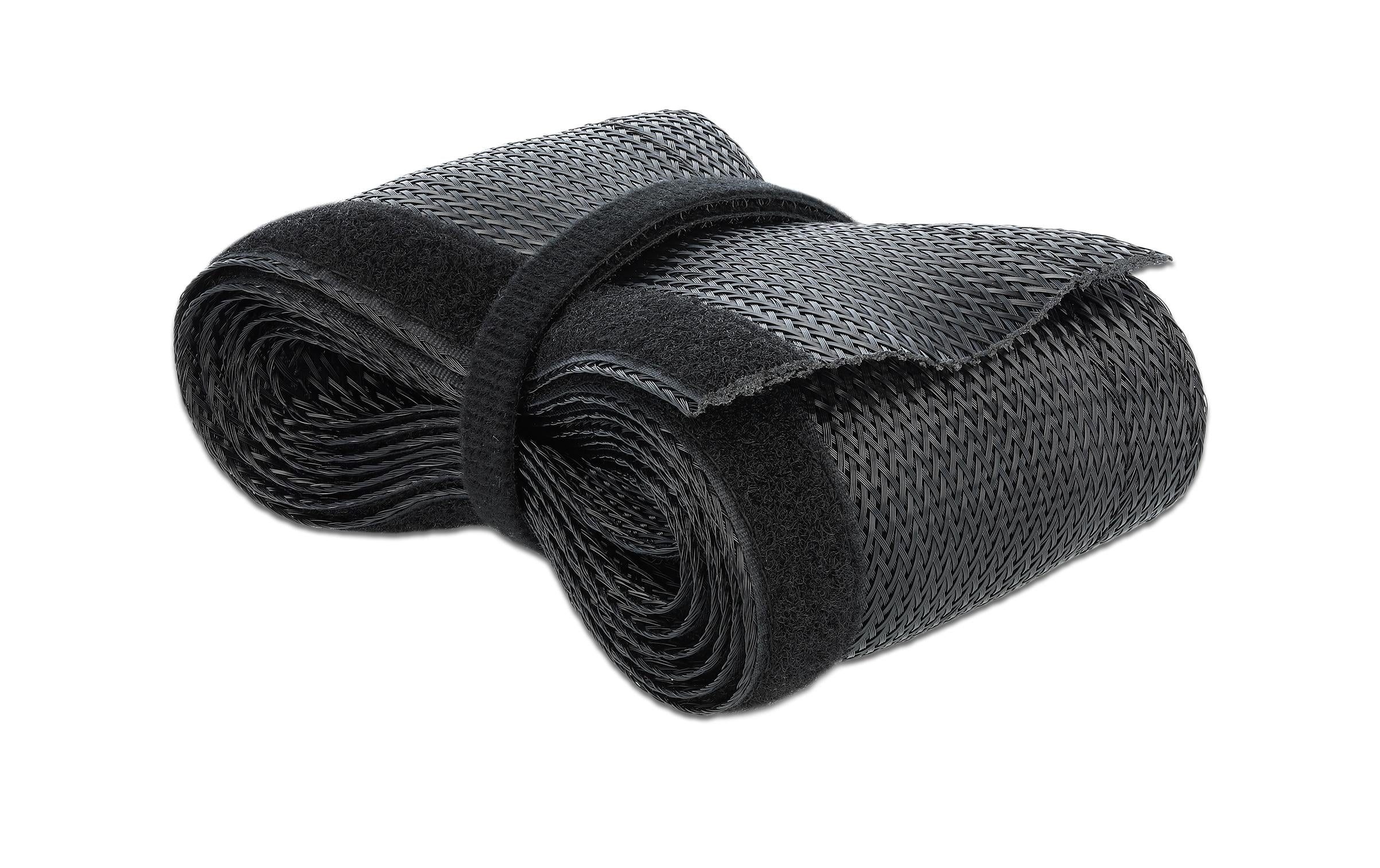 Delock Geflechtskabelschlauch, 5mx32mm selbstschliessend,schneidbar,hitzebeständig