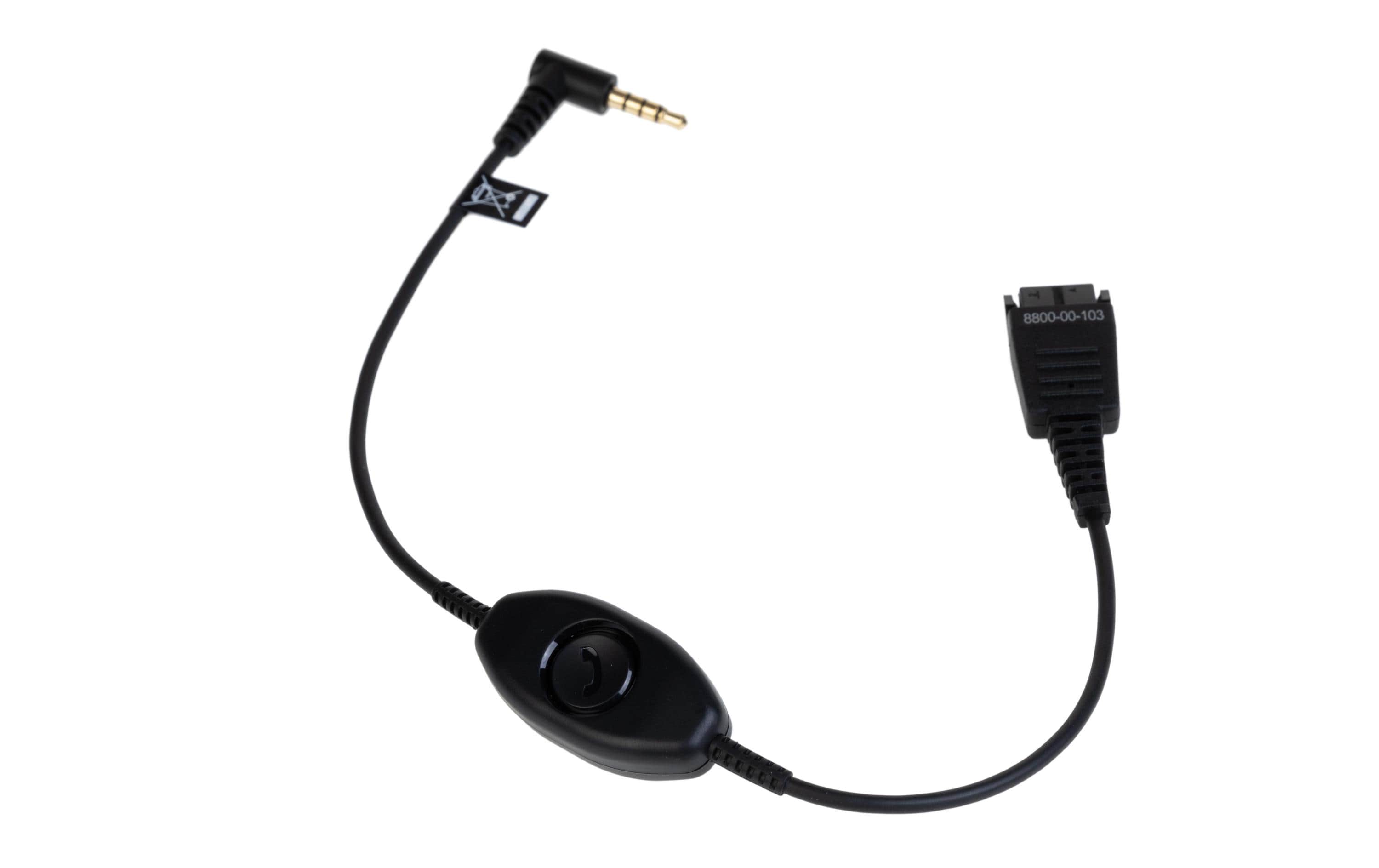 Jabra QD zu 3,5mm Klinke Adapter für Alcatel S-Serie