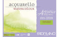 Fabriano Aquarellp. Artistico Extra White 300g/m2, 25 Bl, Rau, 12.5 x 18 cm