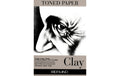 Fabriano Künstlerpapier Toned Clay A4 120g/m2, 50 Bl, Farbe: Grau