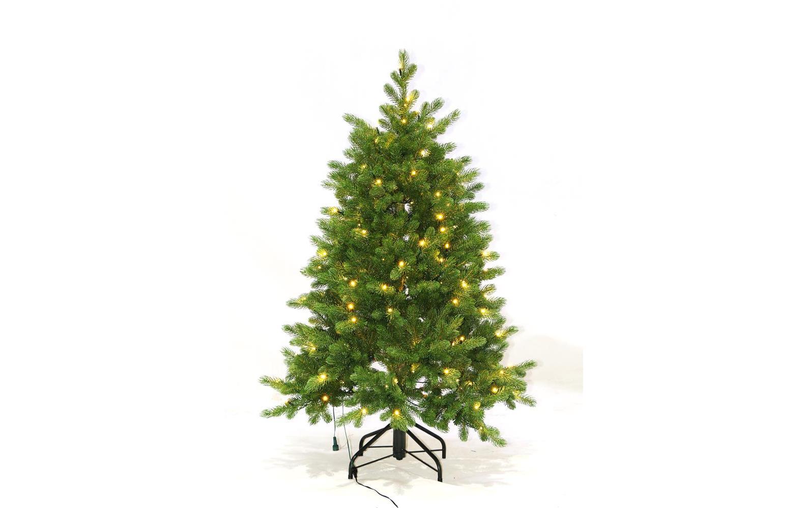 Botanic-Haus Weihnachtsbaum De Luxe,304 LED Easy Shape, H: 120 cm, D: 90 cm