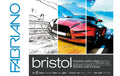 Fabriano Künstlerpapier Bristol A5 250g/m2, 20 Bl, Glatte Oberfläche