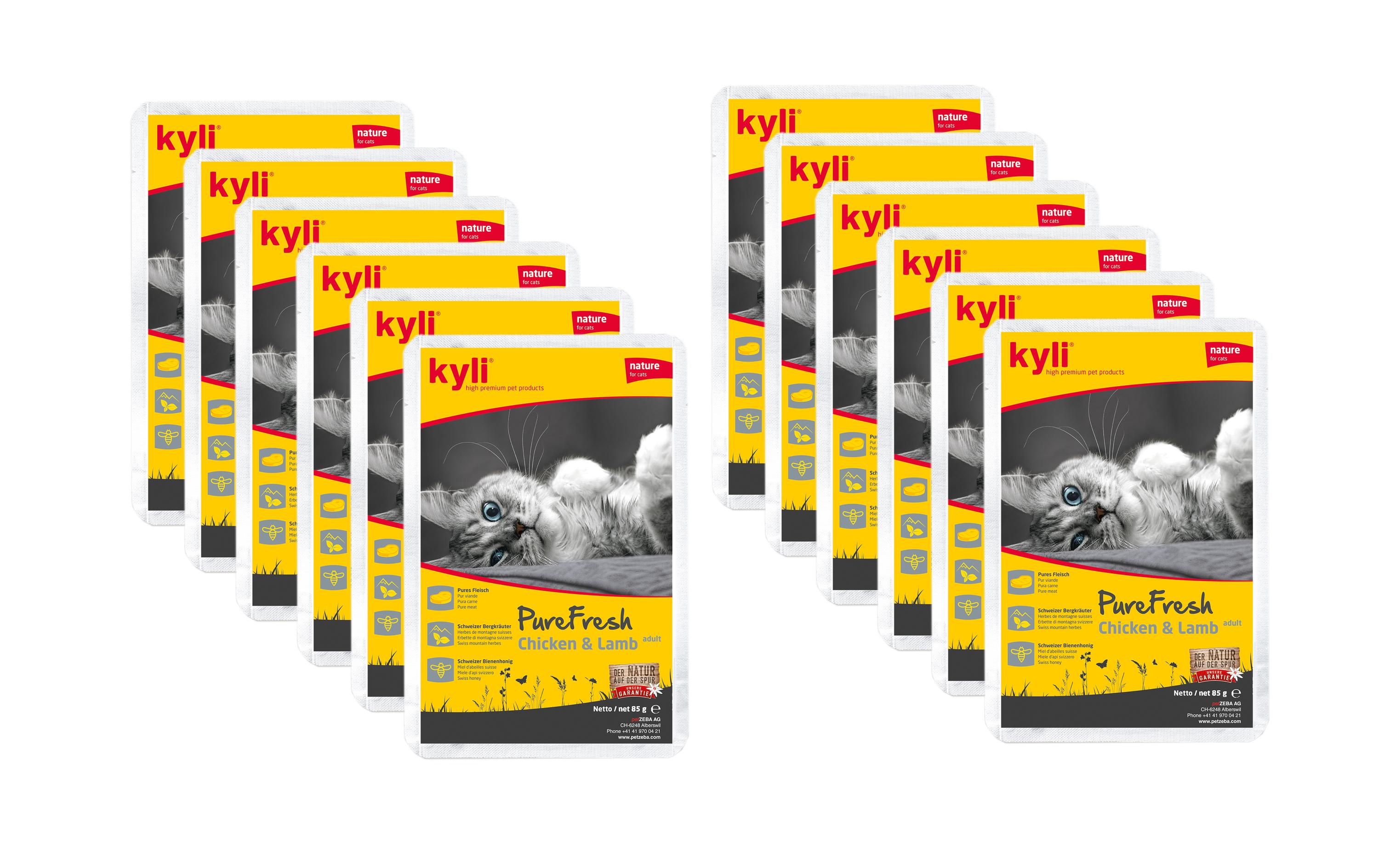 kyli PureFresh Chicken & Lamb 12x85 g
