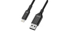 OtterBox USB-A zu Lightning Kabel 1 Meter, schwarz
