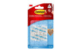 3M Command Transparente MiniHaken S 6 Haken und 8 Strip, Traglast:225g