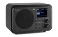 Audizio Milan DAB+ Radio mit BT u. FM, schwarz