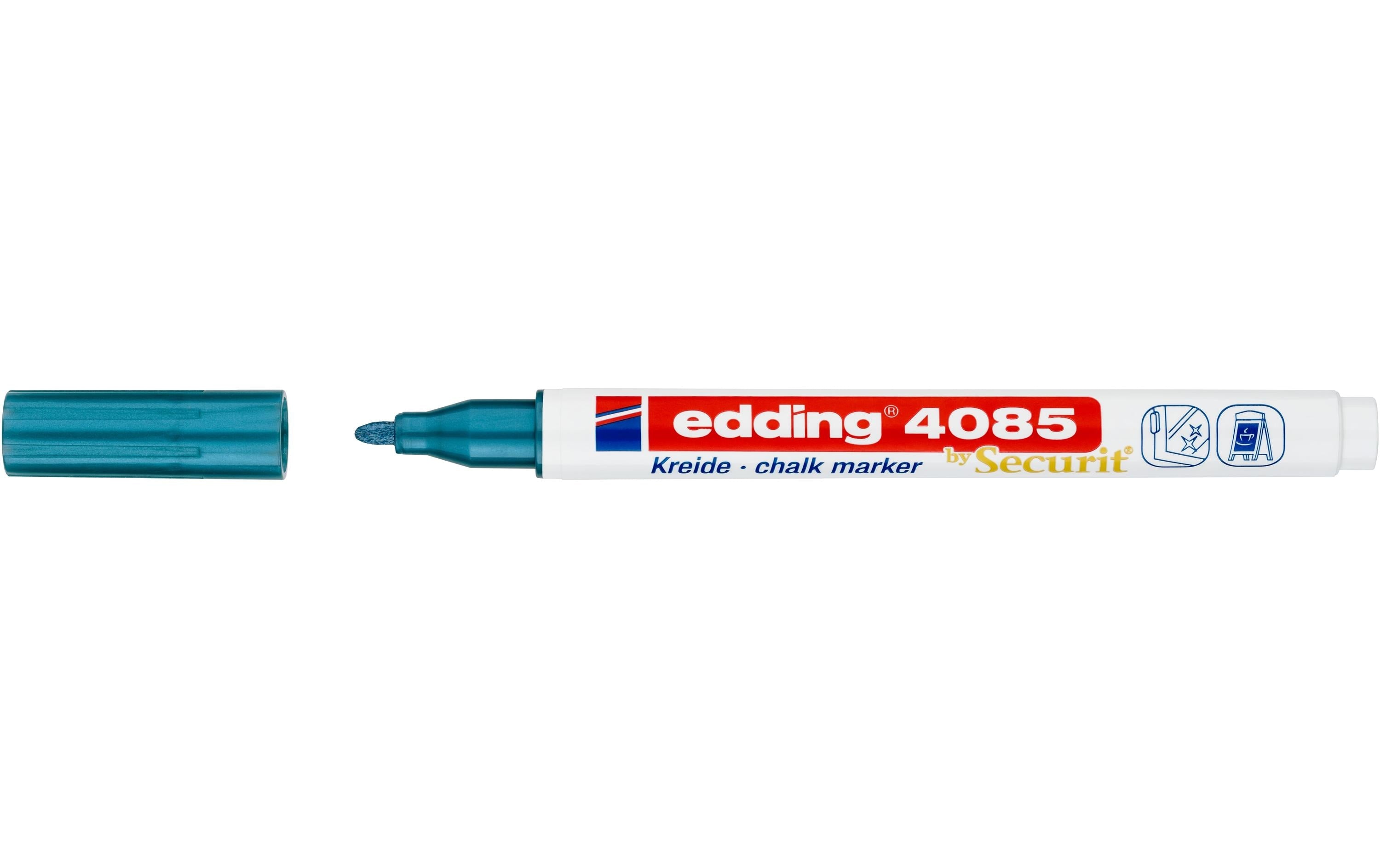 edding Kreidemarker 4085 blau-metallic