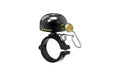 LEZYNE Classic Brass Bell HM Black Handlebar Mount