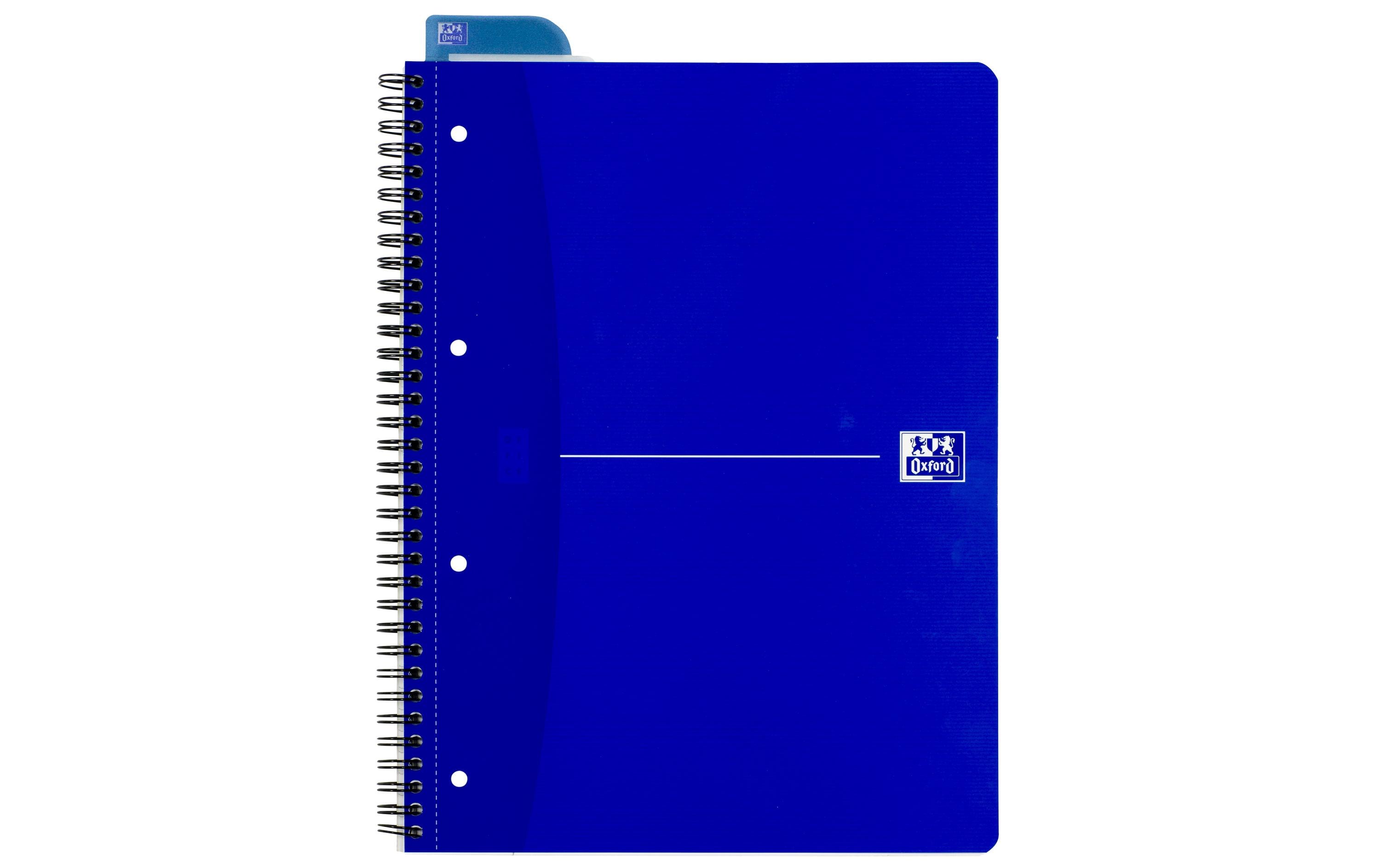 Oxford Collegeblock blau 90g/qm, A4+, 70 Seiten, kariert 5mm