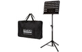 Bemero Notenpult MSS-8080BK inkl. Bag Gelochtes Notenpult  inkl. Tragetasche