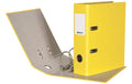 Biella Ordner Plasticolor A5 7 cm Mit Strong-Mechanik, Farbe: Gelb