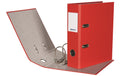 Biella Ordner Plasticolor A5 7 cm Mit Strong-Mechanik, Farbe: Rot