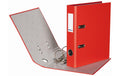 Biella Ordner Plasticolor A5 4 cm Mit Strong-Mechanik, Farbe: Rot