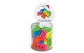 Läufer Radiergummi transparent farbig sortiert, 48x24x11 mm, 1 Stück