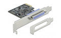 Delock 90500 PCI Express Karte 1x Parallel, 1 x Parallel DB25 Buchse