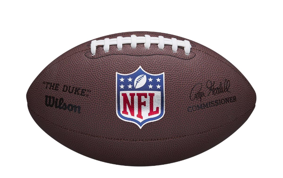 Wilson Football NFL Mini Replica Cat. Silber, Brown