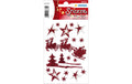 Herma Weihnachtssticker Schlittenfahrt 1 Blatt, 18 Sticker, mit Glitter