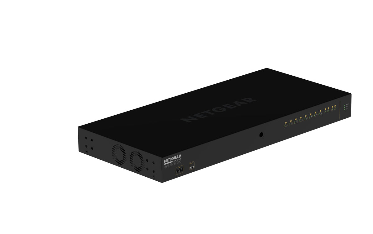 Netgear GSM4212P: AV Line M4250-10G2F-PoE+ 8x1G PoE+ 125W 2x1G u. 2xSFP manag. Switch
