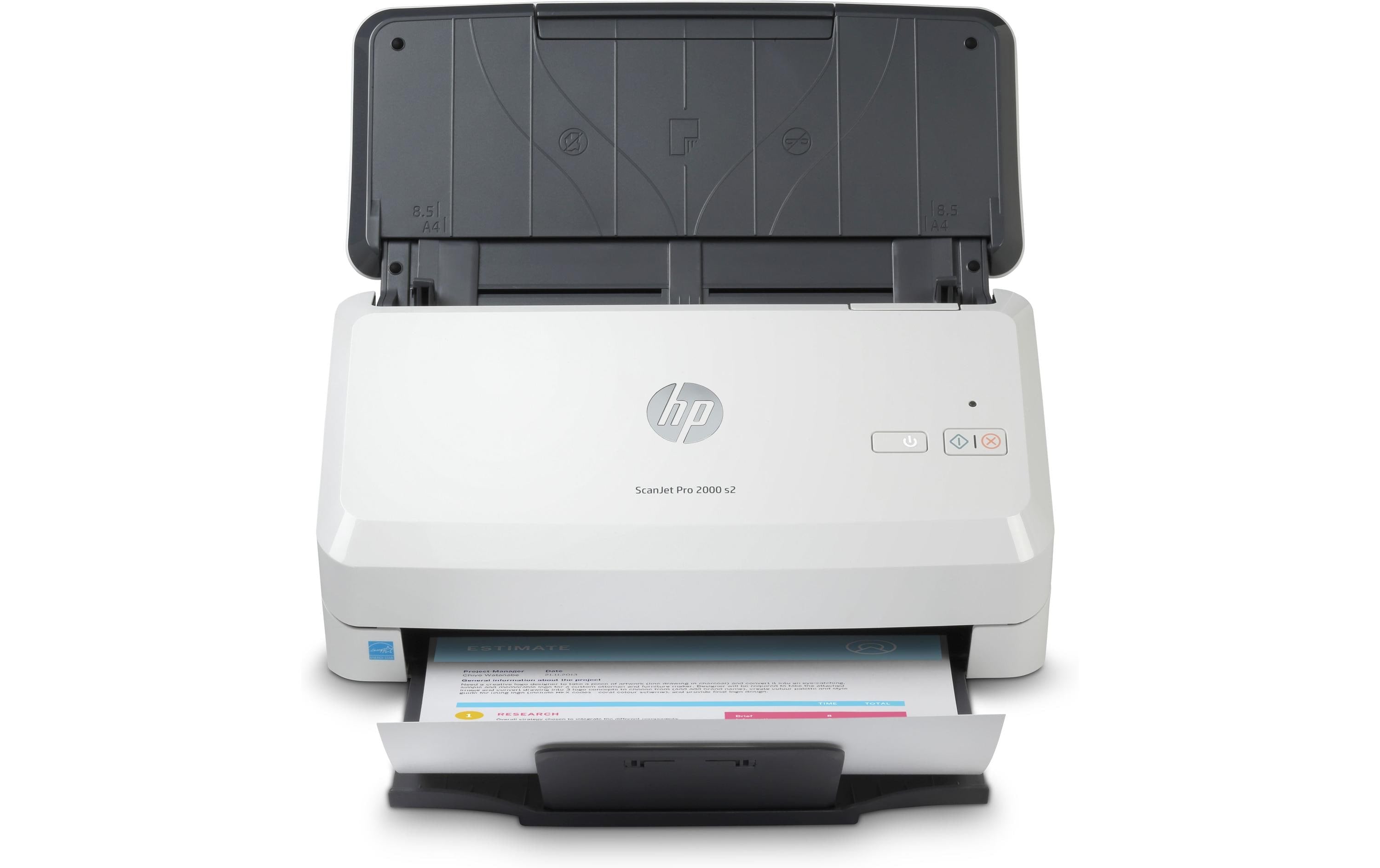 HP ScanJet Pro 2000 s2 A4, OCR, ADF 50 Blatt, Einzug