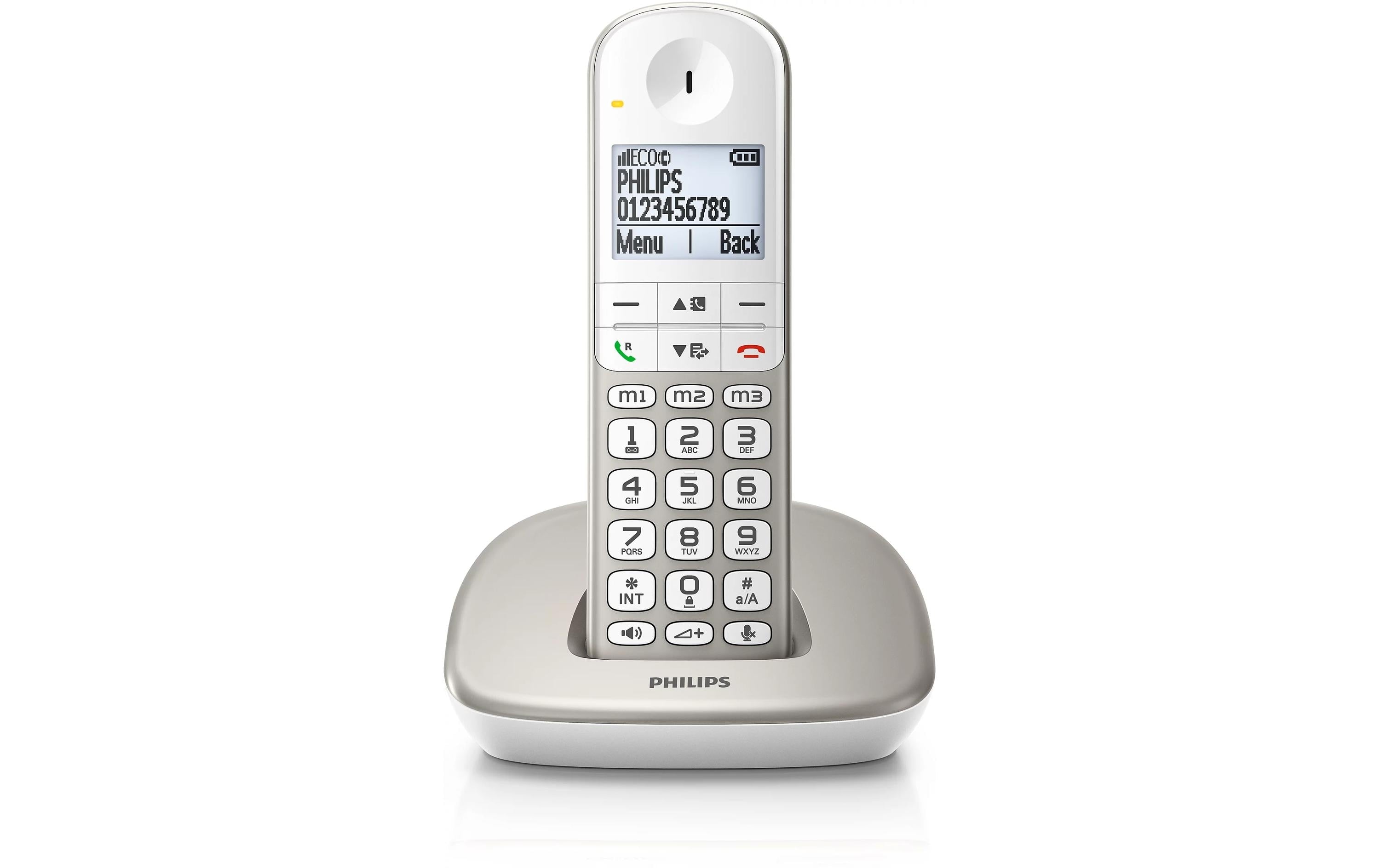 Philips XL4901S Silver Grosstasten Telefon
