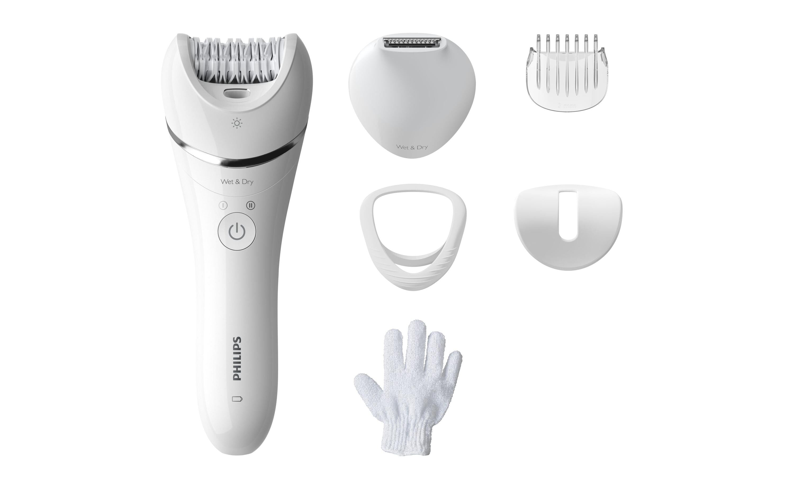Philips Satinelle Advanced BRE715/00 Epilierer mit Keramikpinzetten