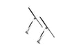 Yeah Racing Scale Scheibenwischer Massstab 1:10, Silber