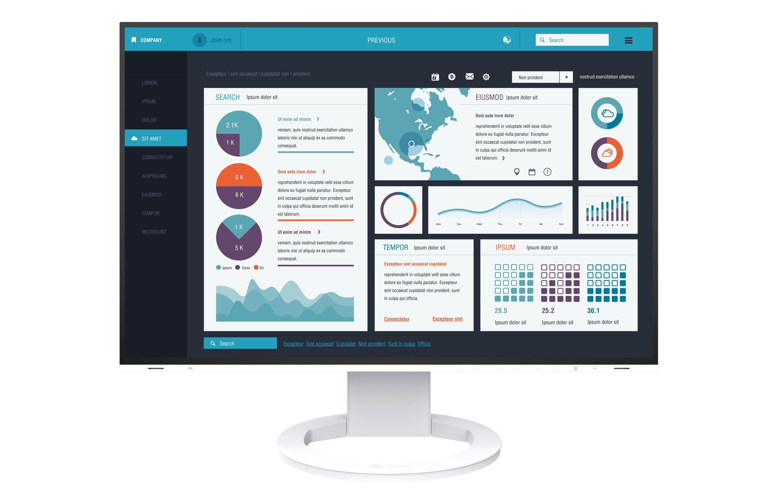EIZO EV2495-Swiss Edition 24.1" weiss