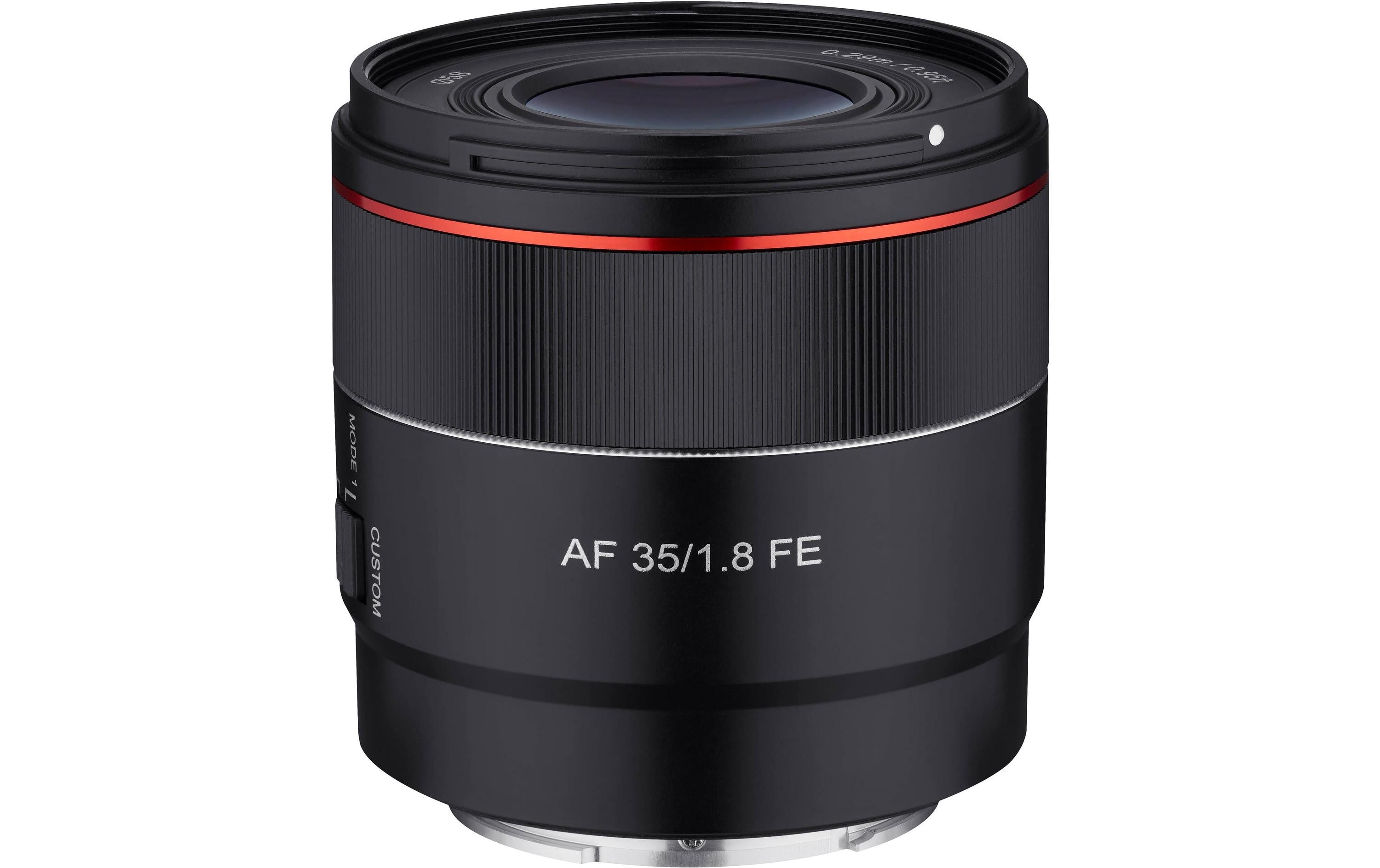 SamYang AF 35mm f / 1.8 zu Sony E CSC / Full Frame