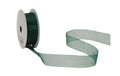 Spyk Geschenkband Organsa dunkelgrün, B: 15 mm, Länge: 8m