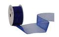 Spyk Geschenkband Organsa royalblau, B: 25 mm, Länge: 6m