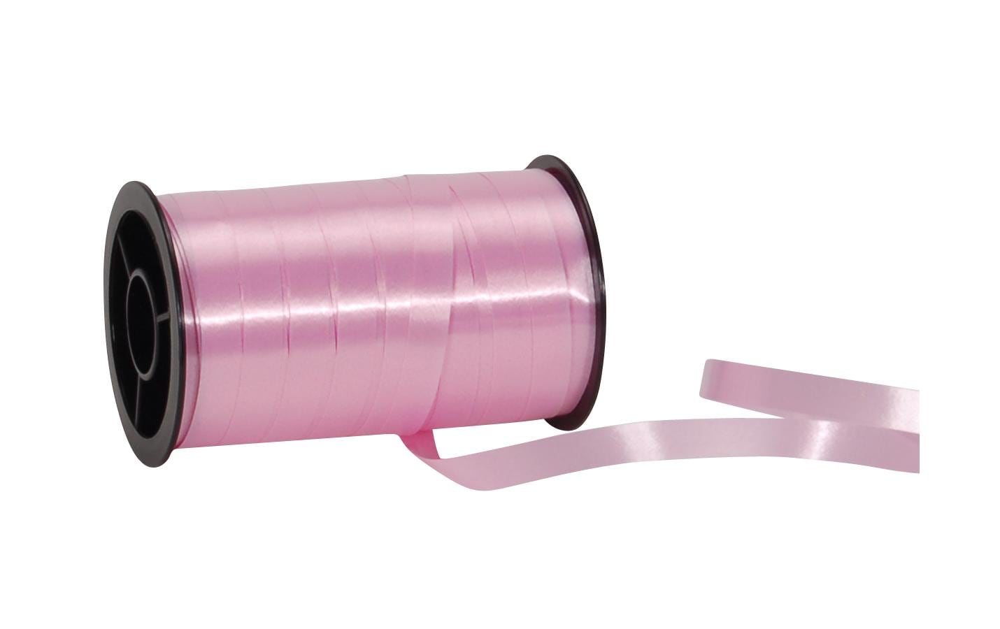 Spyk Geschenkband Poly glatt rosa, Breite: 7 mm, Länge: 20 m