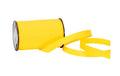 Spyk Geschenkband Poly matt gelb, Breite: 10 mm, Länge: 20 m