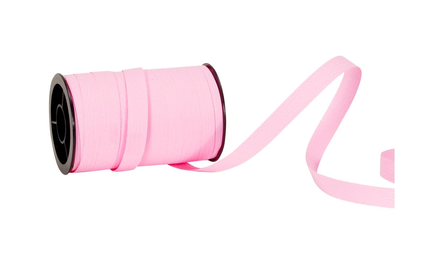 Spyk Geschenkband Poly matt rosa, Breite: 10 mm, Länge: 20 m