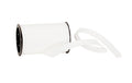 Spyk Geschenkband Poly matt weiss, Breite: 10 mm, Länge: 20 m