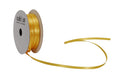 Spyk Geschenkband Satin gelb, Breite: 3 mm, Länge: 8 m
